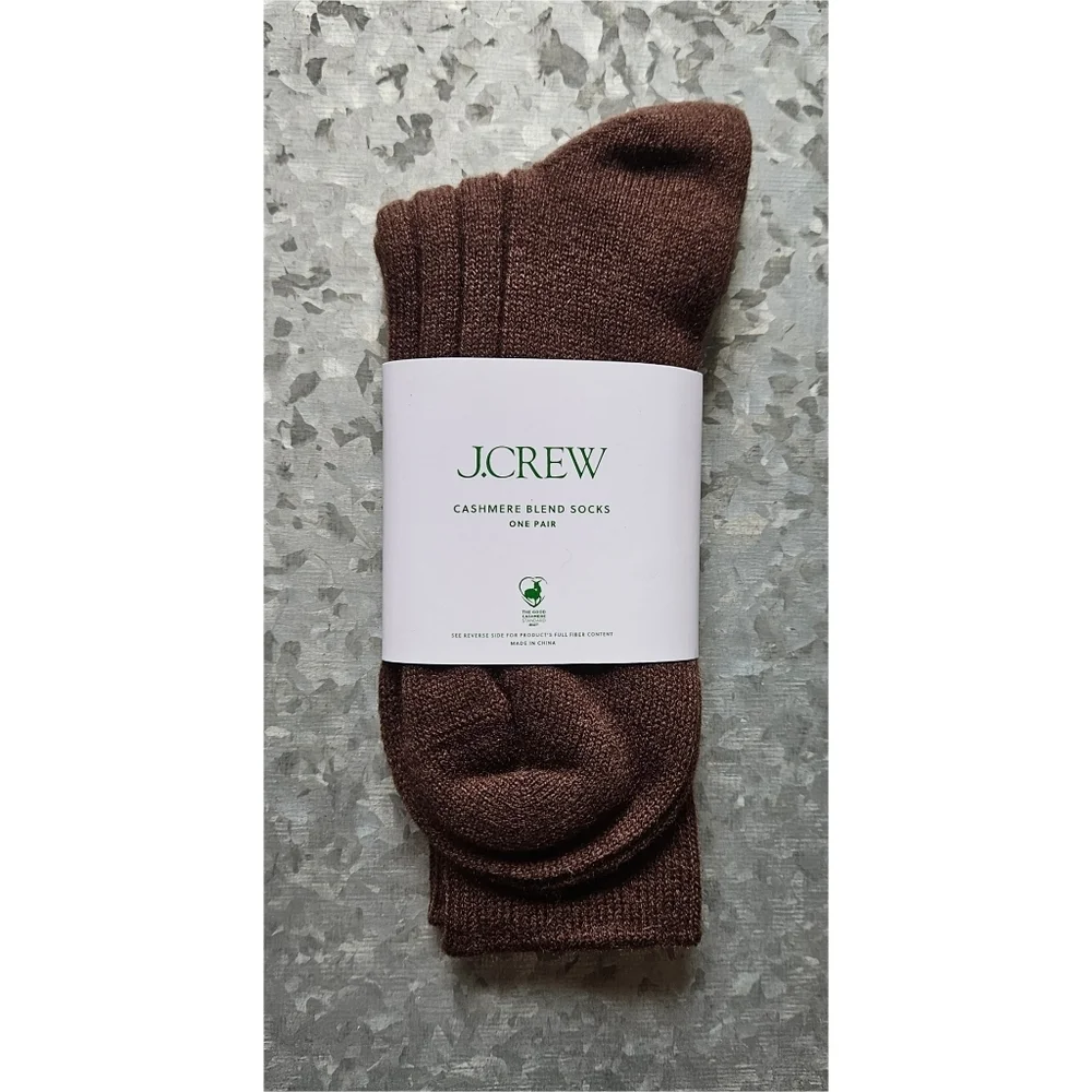 J.Crew Cashmere-Blend Trouser Socks